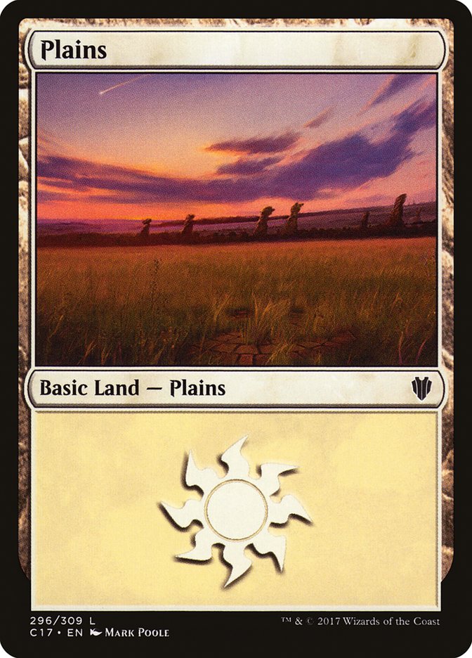 Plains (296) [Commander 2017] | Galaxy Games LLC