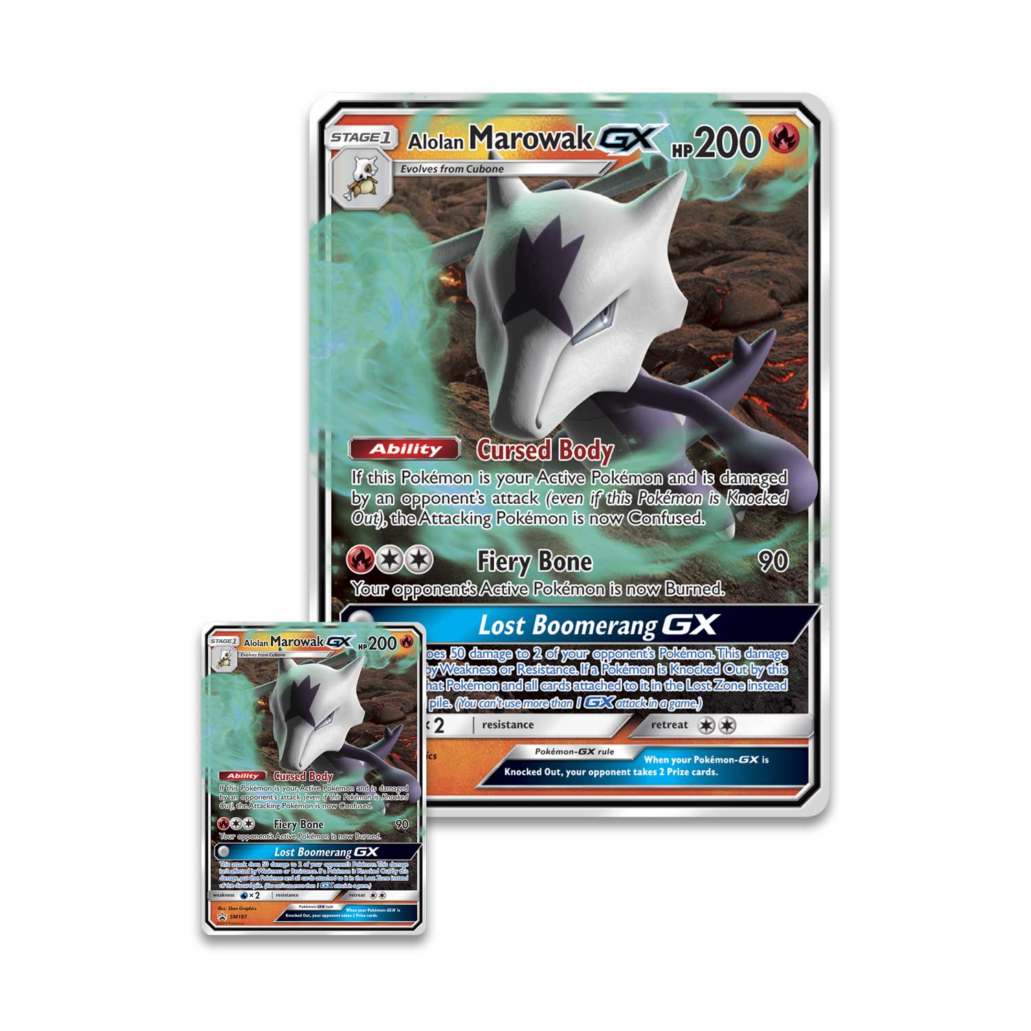 Sun & Moon: Unbroken Bonds - Alolan Marowak GX Box | Galaxy Games LLC