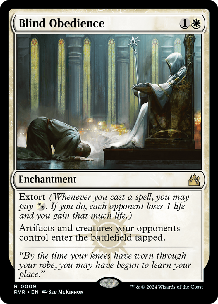 Blind Obedience [Ravnica Remastered] | Galaxy Games LLC