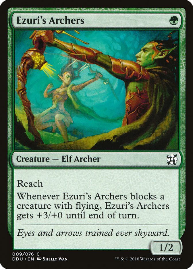 Ezuri's Archers [Duel Decks: Elves vs. Inventors] | Galaxy Games LLC