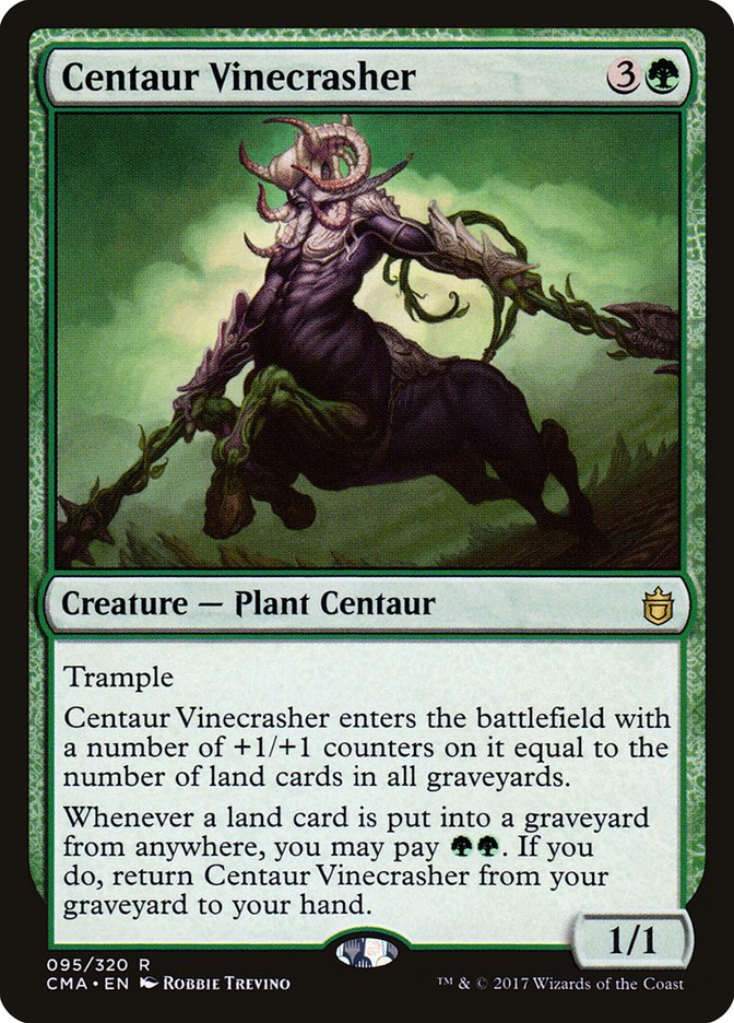 Centaur Vinecrasher [Commander Anthology] | Galaxy Games LLC