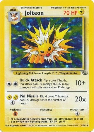 Jolteon (4/64) [Jungle Unlimited] | Galaxy Games LLC