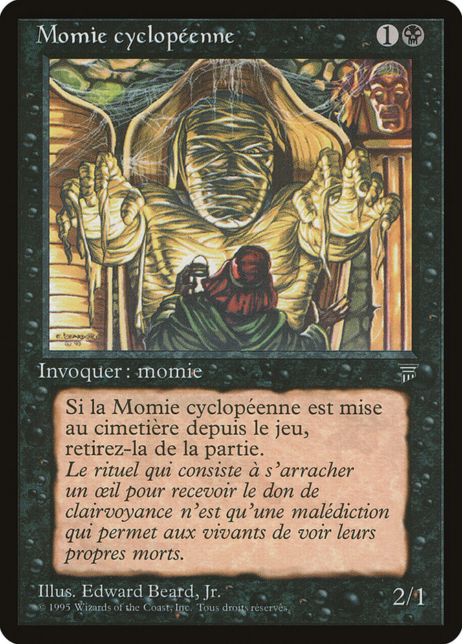 Cyclopean Mummy (French) - "Momie cyclopeenne" [Renaissance] | Galaxy Games LLC