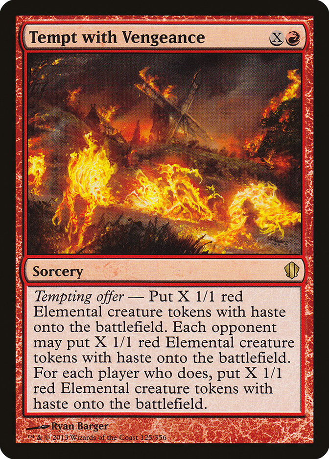 Tempt with Vengeance [Commander 2013] | Galaxy Games LLC