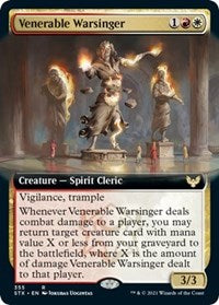 Venerable Warsinger (Extended Art) [Strixhaven: School of Mages] | Galaxy Games LLC