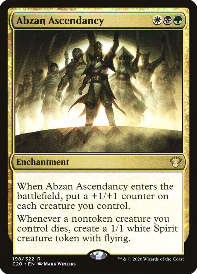 Abzan Ascendancy [Commander 2020] | Galaxy Games LLC