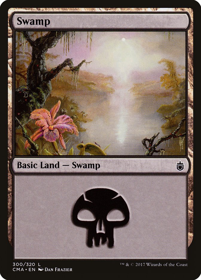 Swamp (300) [Commander Anthology] | Galaxy Games LLC