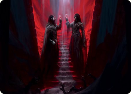 Vampires' Vengeance Art Card [Innistrad: Crimson Vow Art Series] | Galaxy Games LLC
