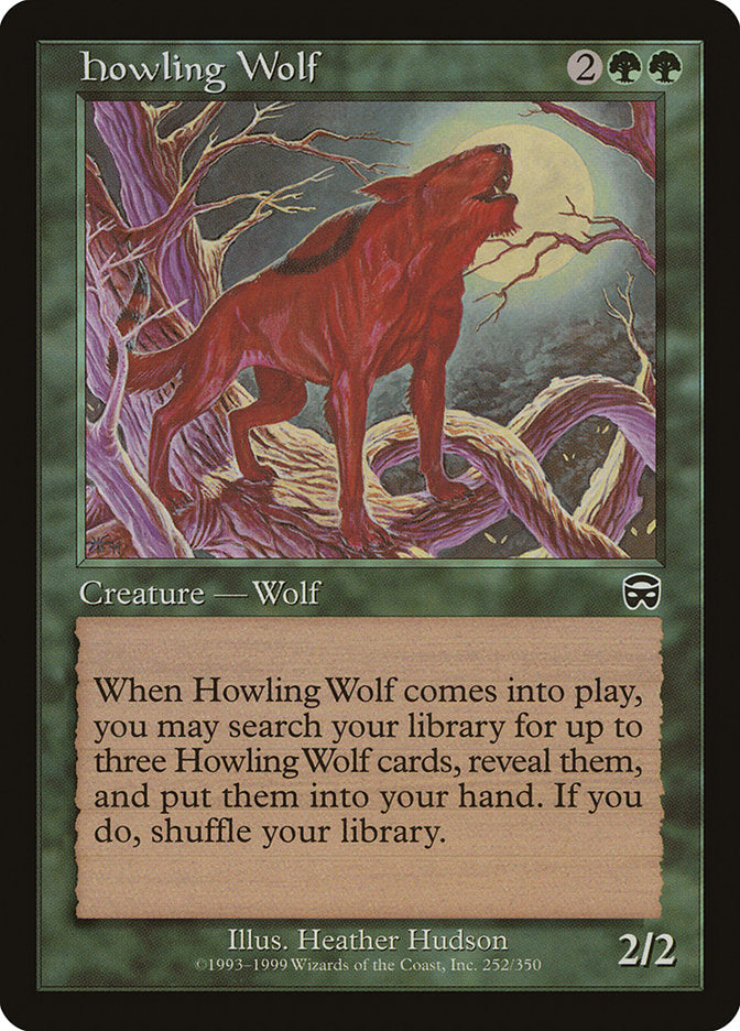 Howling Wolf [Mercadian Masques] | Galaxy Games LLC