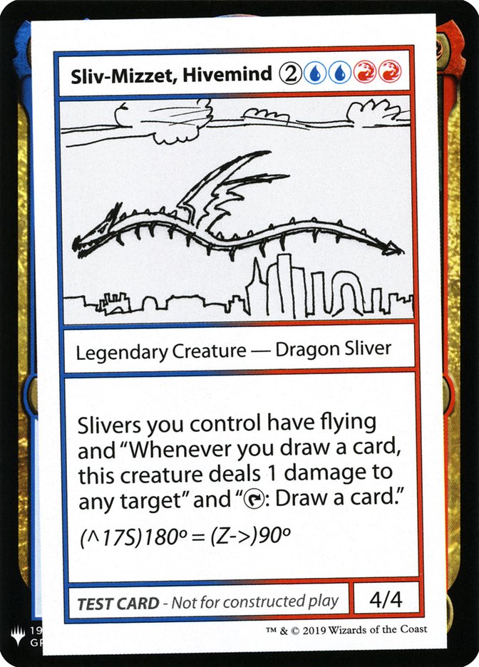 Sliv-Mizzet, Hivemind [Mystery Booster Playtest Cards] | Galaxy Games LLC