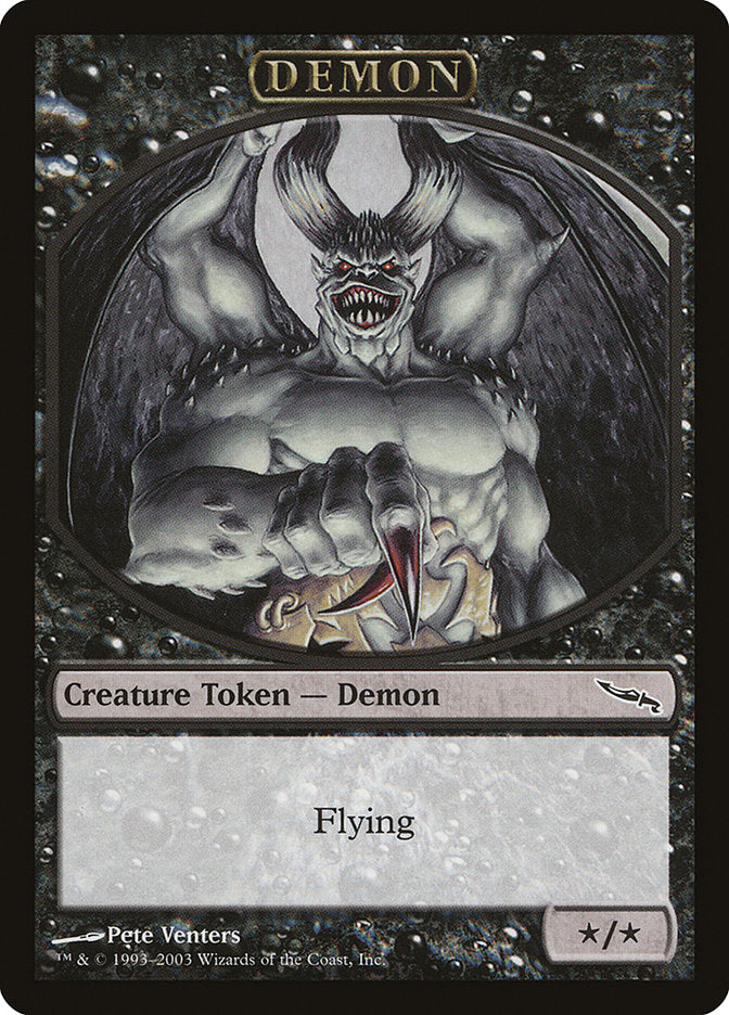Demon Token [Magic Player Rewards 2003] | Galaxy Games LLC