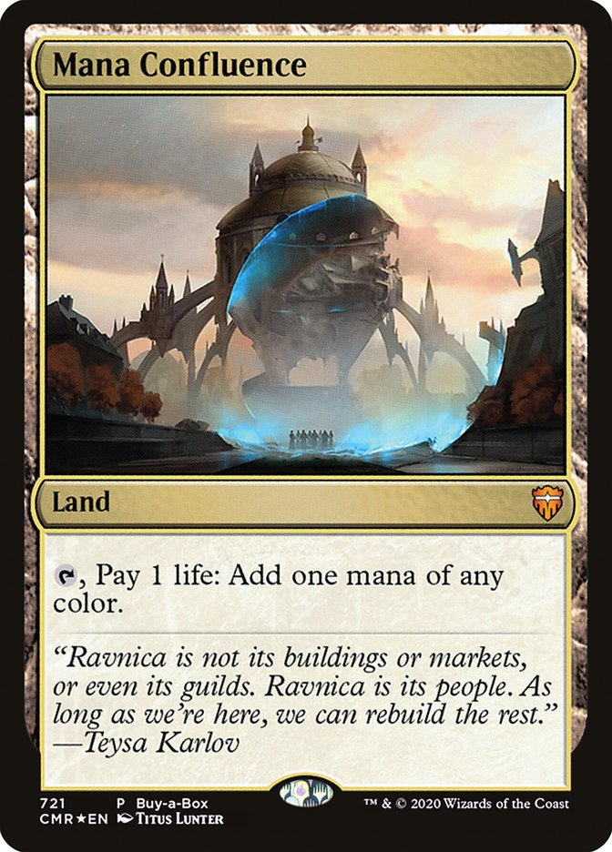 Mana Confluence (Buy-A-Box) [Commander Legends Promos] | Galaxy Games LLC