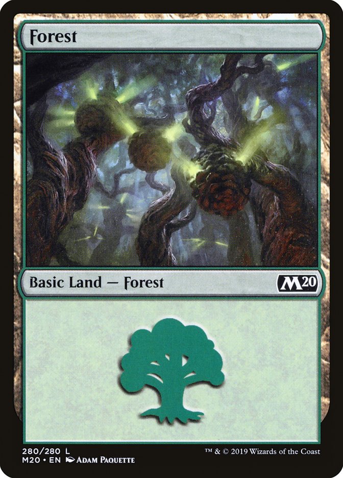 Forest (280) [Core Set 2020] | Galaxy Games LLC