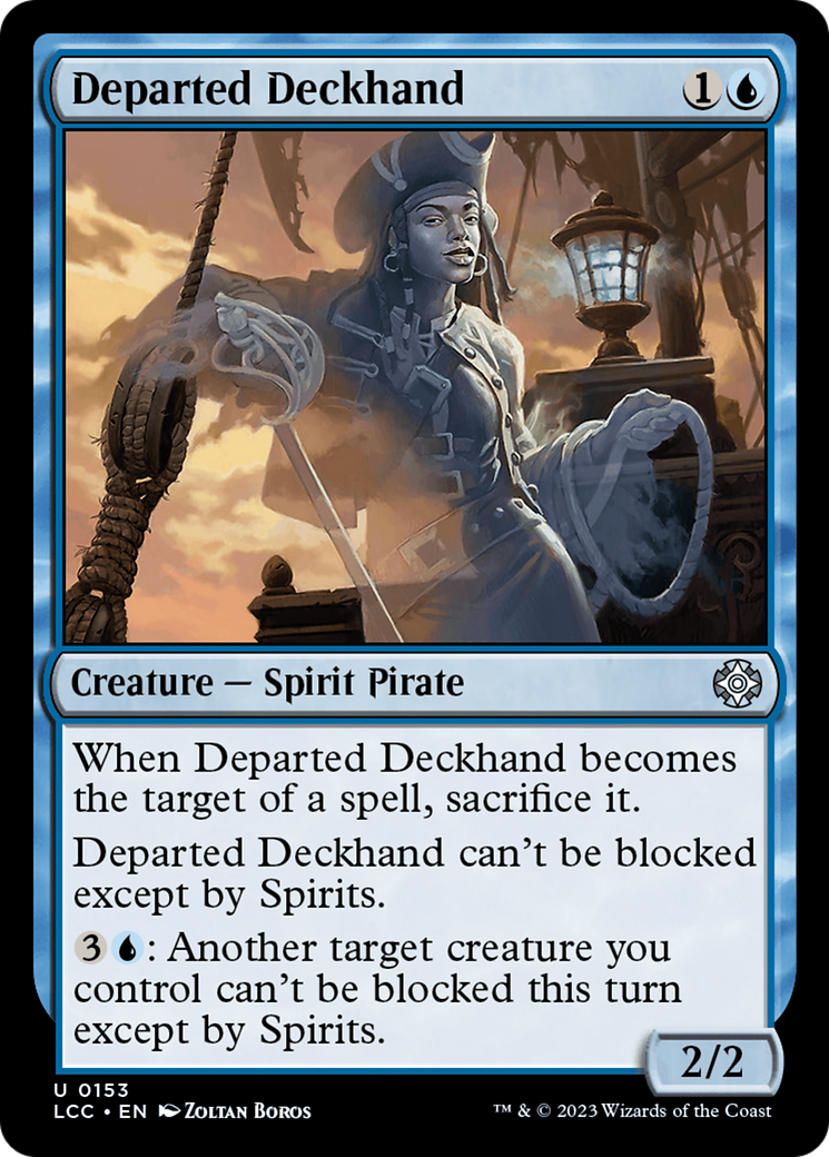 Departed Deckhand [The Lost Caverns of Ixalan Commander] | Galaxy Games LLC