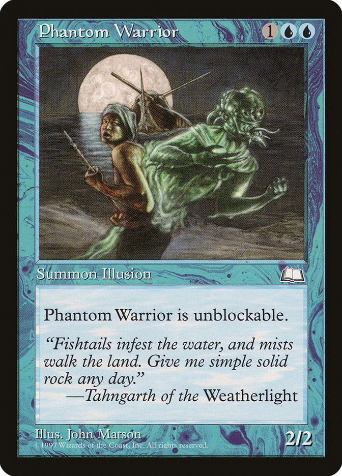 Phantom Warrior [Weatherlight] | Galaxy Games LLC