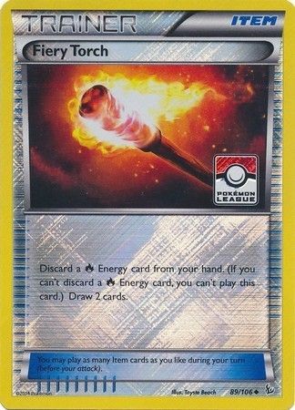 Fiery Torch (89/106) (League Promo) [XY: Flashfire] | Galaxy Games LLC