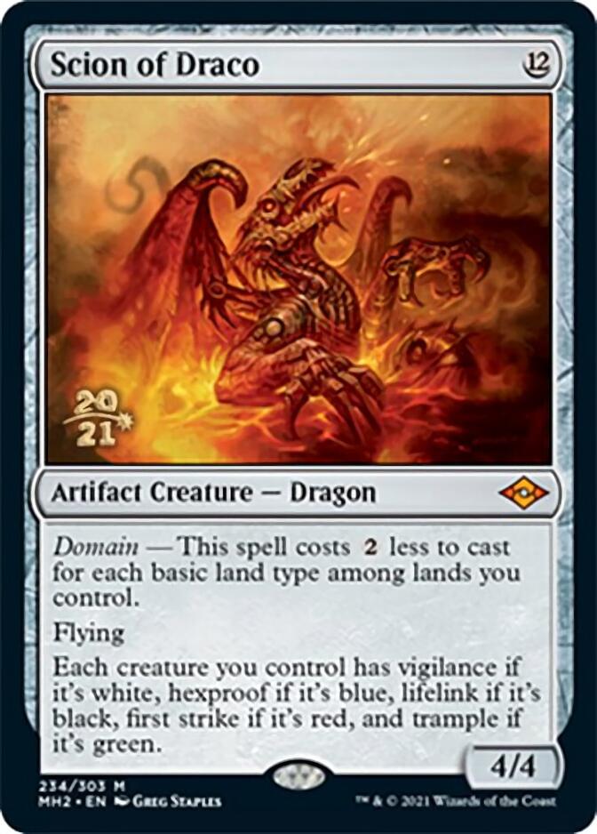 Scion of Draco [Modern Horizons 2 Prerelease Promos] | Galaxy Games LLC