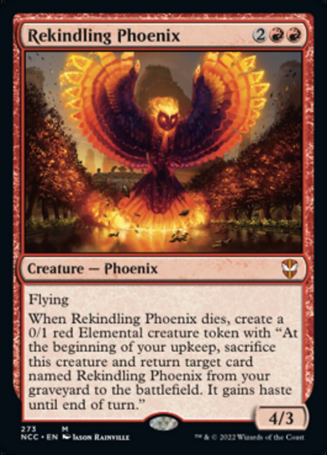 Rekindling Phoenix [Streets of New Capenna Commander] | Galaxy Games LLC