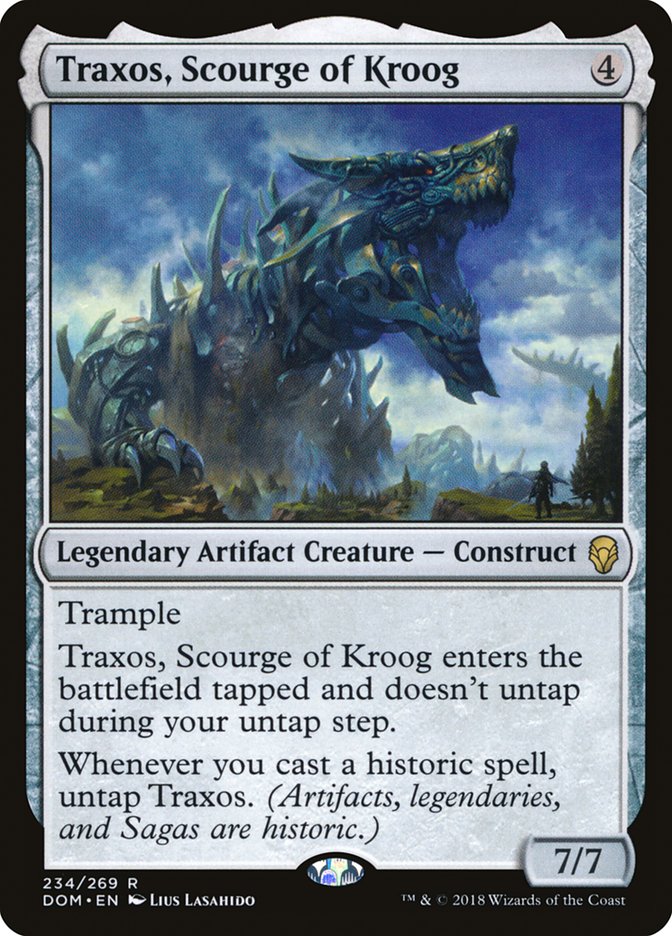 Traxos, Scourge of Kroog [Dominaria] | Galaxy Games LLC