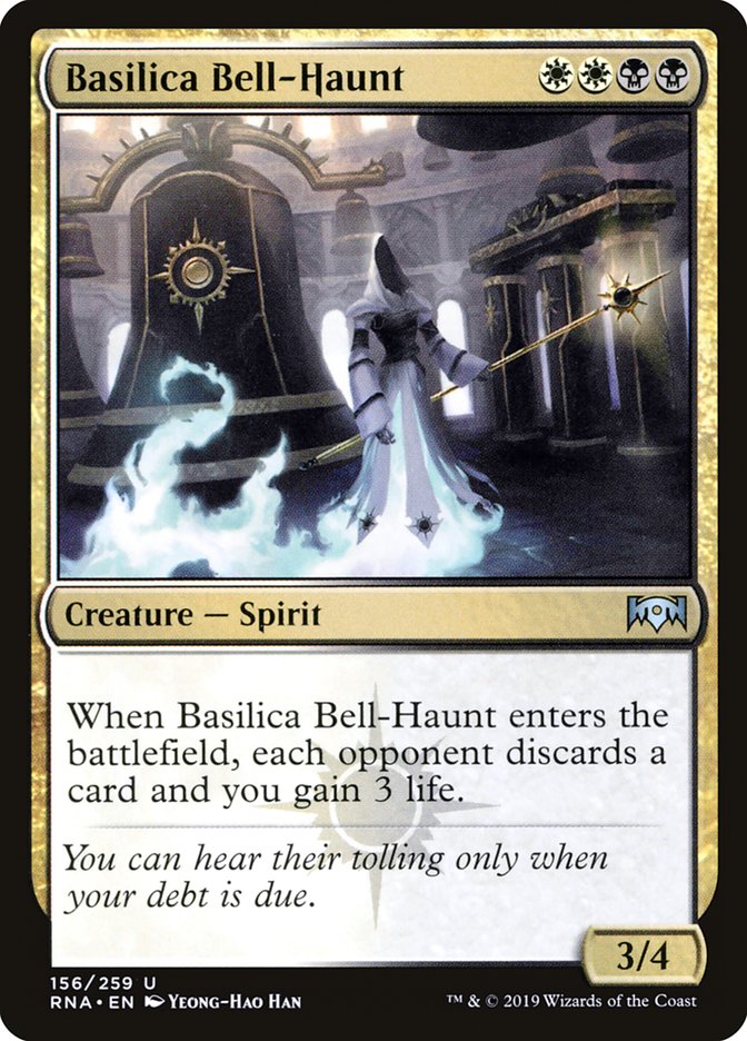 Basilica Bell-Haunt [Ravnica Allegiance] | Galaxy Games LLC