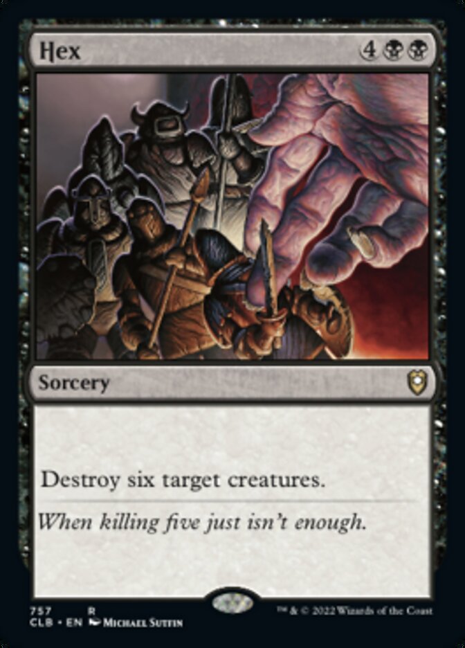 Hex [Commander Legends: Battle for Baldur's Gate] | Galaxy Games LLC