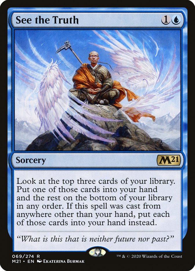 See the Truth [Core Set 2021] | Galaxy Games LLC