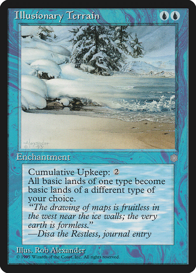 Illusionary Terrain [Ice Age] | Galaxy Games LLC