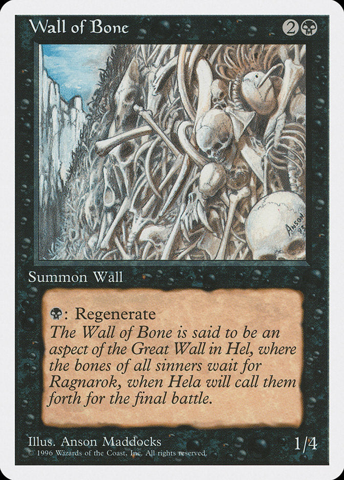 Wall of Bone [Introductory Two-Player Set] | Galaxy Games LLC