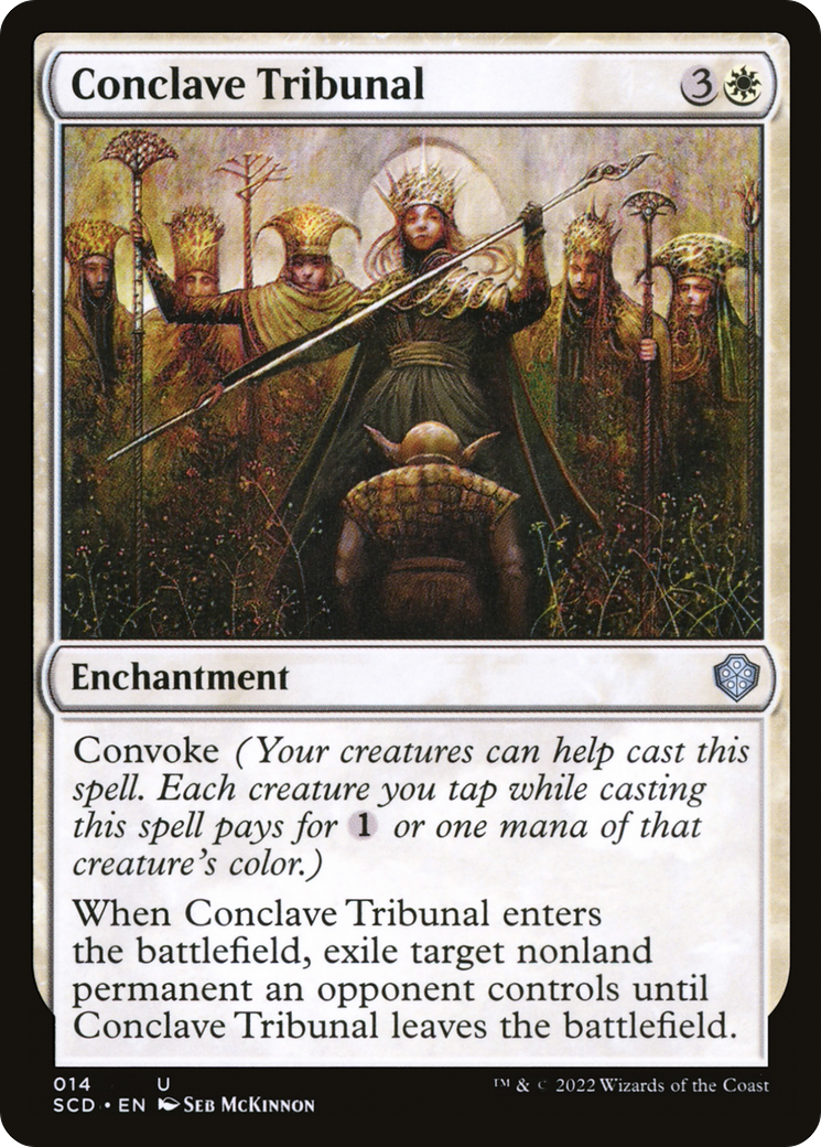 Conclave Tribunal [Starter Commander Decks] | Galaxy Games LLC