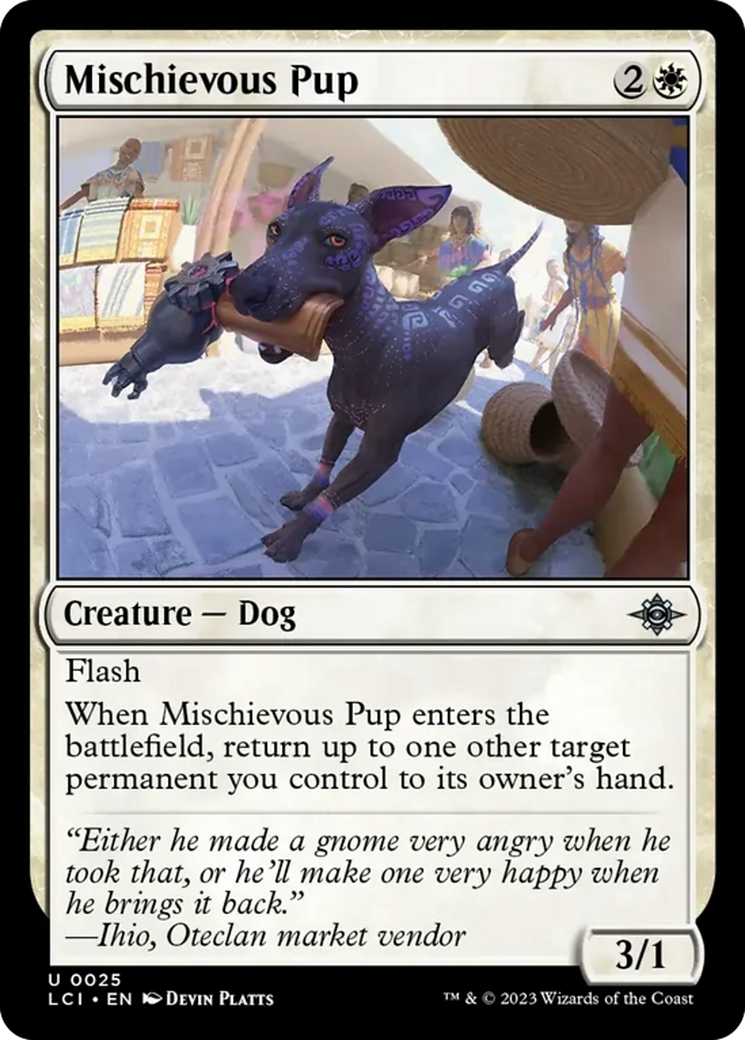 Mischievous Pup [The Lost Caverns of Ixalan] | Galaxy Games LLC