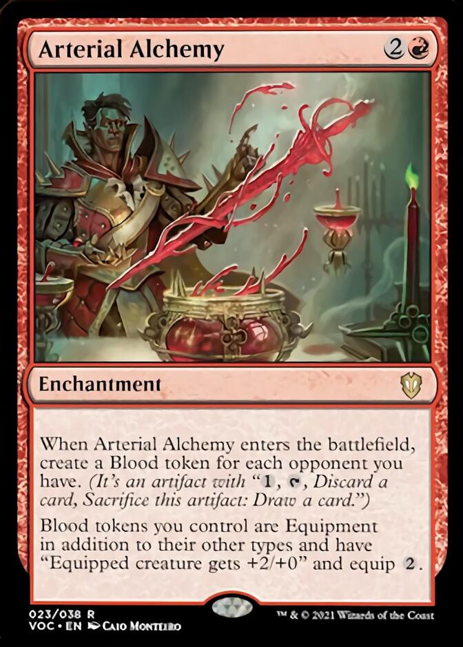 Arterial Alchemy [Innistrad: Crimson Vow Commander] | Galaxy Games LLC