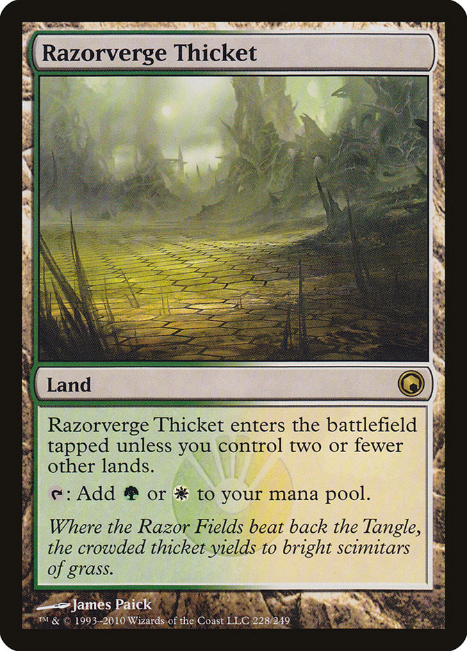 Razorverge Thicket [Scars of Mirrodin] | Galaxy Games LLC