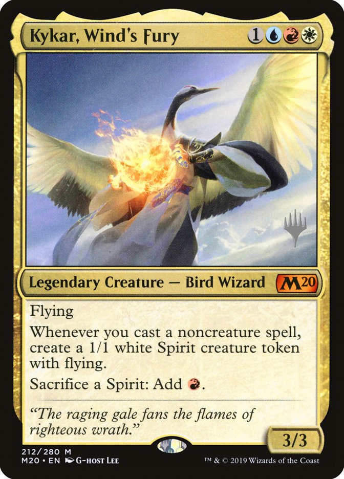 Kykar, Wind's Fury (Promo Pack) [Core Set 2020 Promos] | Galaxy Games LLC