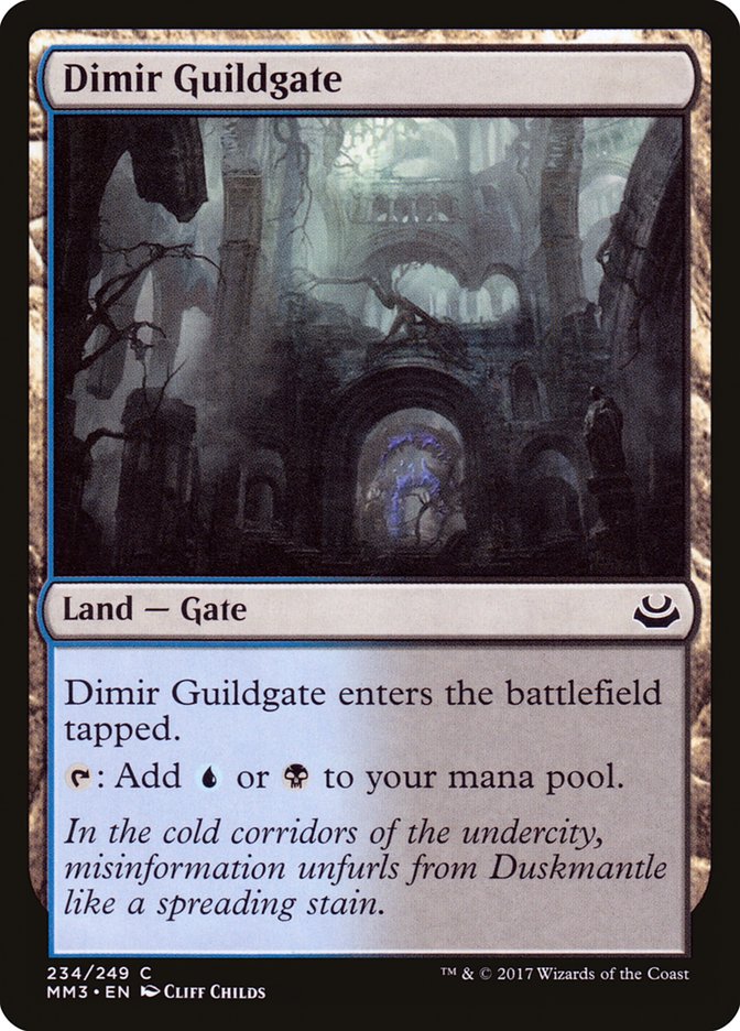 Dimir Guildgate [Modern Masters 2017] | Galaxy Games LLC