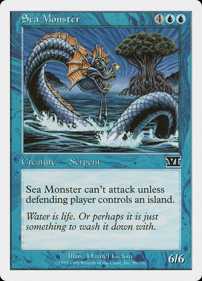 Sea Monster [Classic Sixth Edition] | Galaxy Games LLC