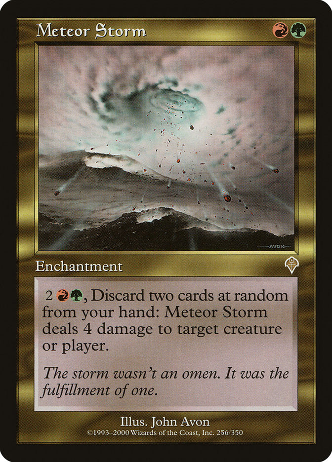 Meteor Storm [Invasion] | Galaxy Games LLC