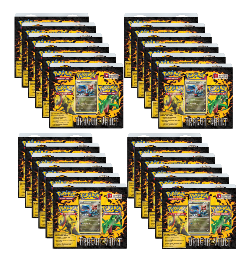 Dragon Vault - 3-Pack Blister Case | Galaxy Games LLC