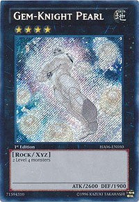 Gem-Knight Pearl [HA06-EN050] Secret Rare | Galaxy Games LLC