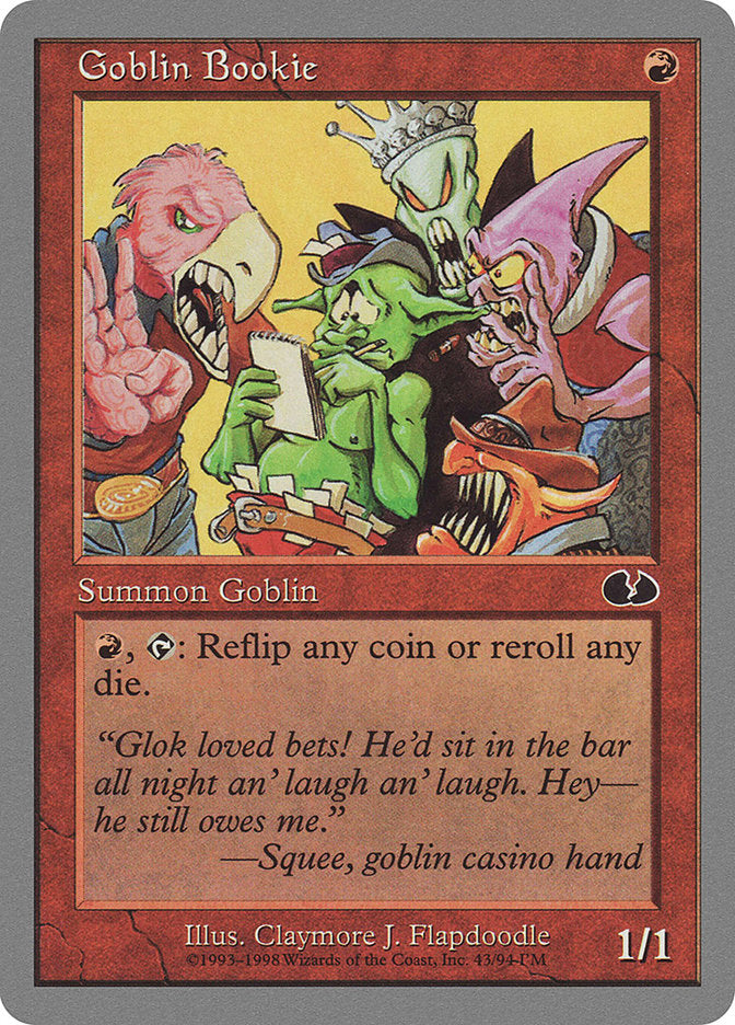 Goblin Bookie [Unglued] | Galaxy Games LLC