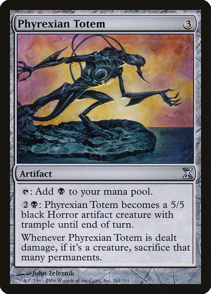 Phyrexian Totem [Time Spiral] | Galaxy Games LLC