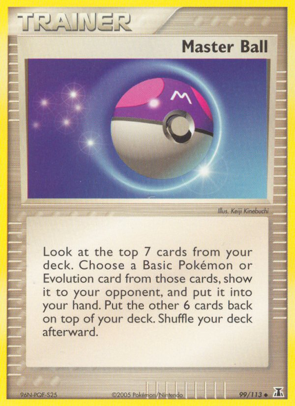 Master Ball (99/113) [EX: Delta Species] | Galaxy Games LLC