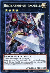 Heroic Champion - Excalibur [CT09-EN002] Secret Rare | Galaxy Games LLC