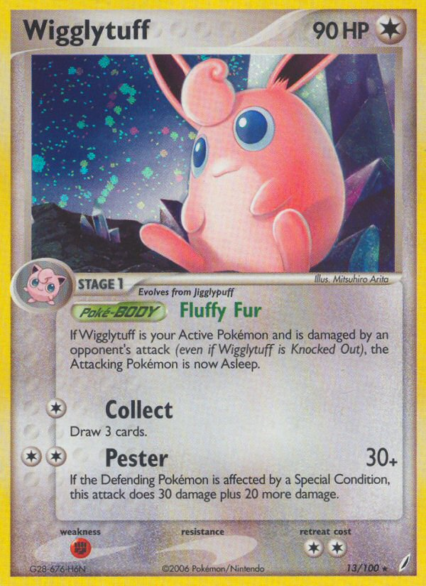 Wigglytuff (13/100) [EX: Crystal Guardians] | Galaxy Games LLC