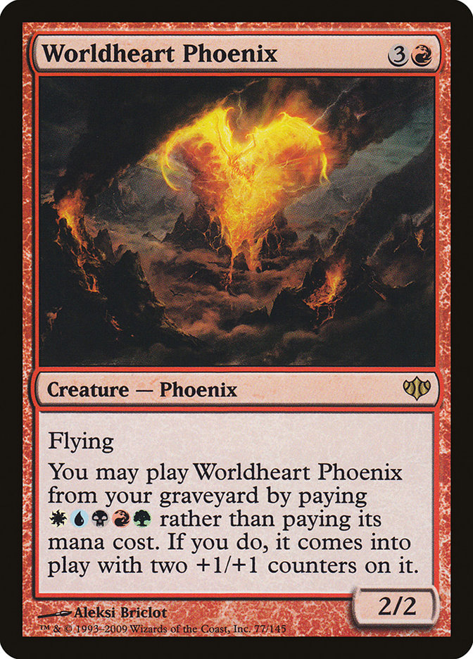 Worldheart Phoenix [Conflux] | Galaxy Games LLC