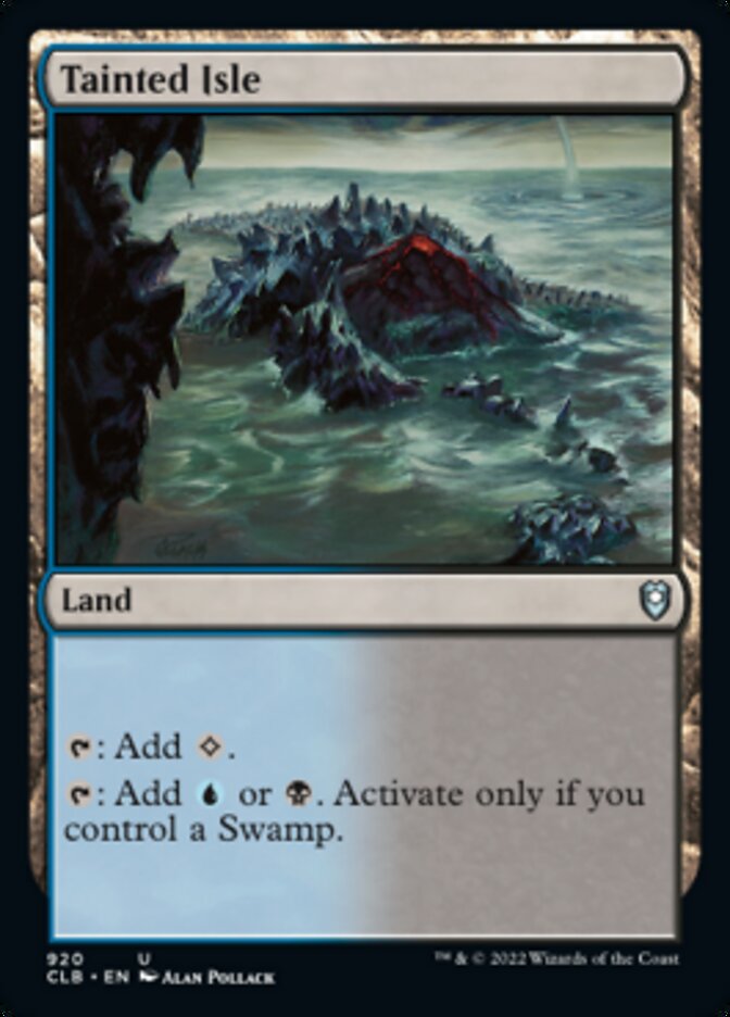 Tainted Isle [Commander Legends: Battle for Baldur's Gate] | Galaxy Games LLC