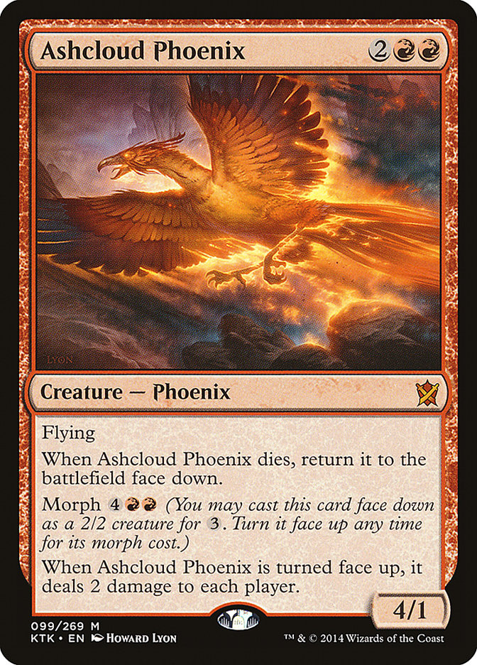 Ashcloud Phoenix [Khans of Tarkir] | Galaxy Games LLC