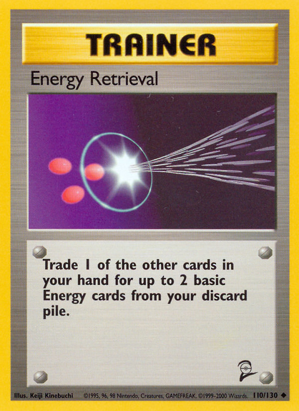 Energy Retrieval (110/130) [Base Set 2] | Galaxy Games LLC