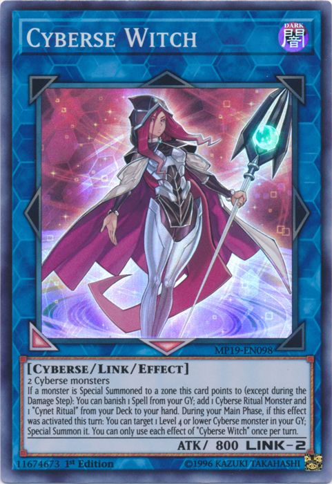 Cyberse Witch [MP19-EN098] Super Rare | Galaxy Games LLC