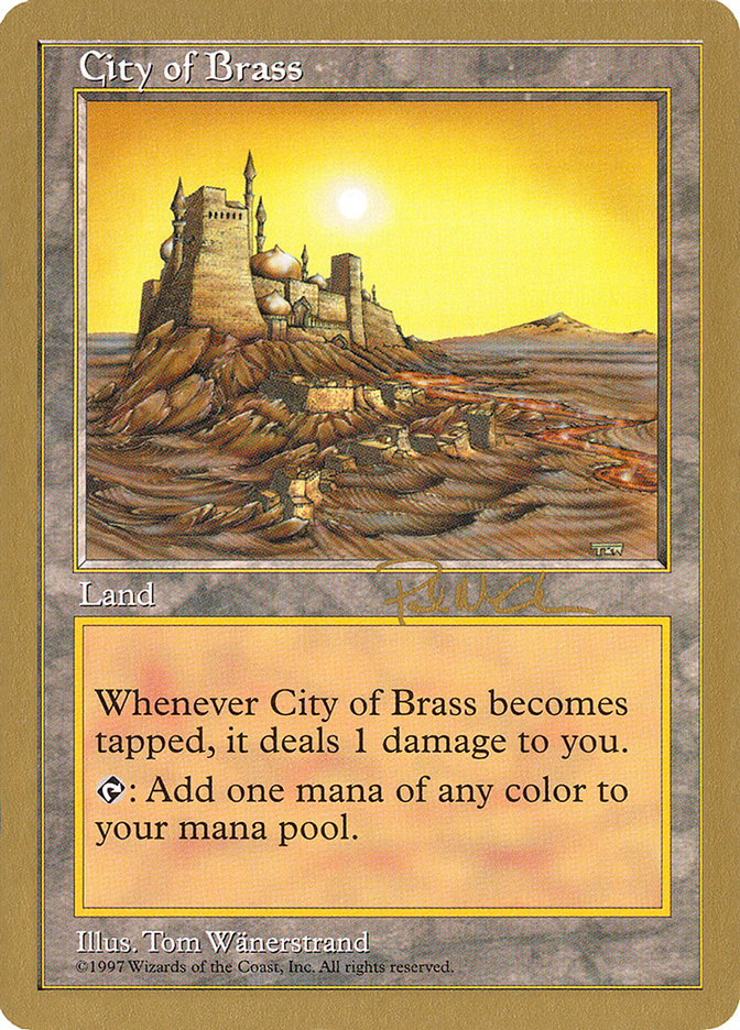 City of Brass (Paul McCabe) [World Championship Decks 1997] | Galaxy Games LLC