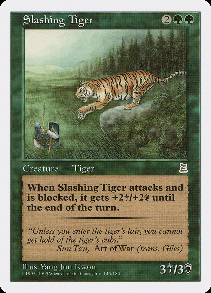 Slashing Tiger [Portal Three Kingdoms] | Galaxy Games LLC